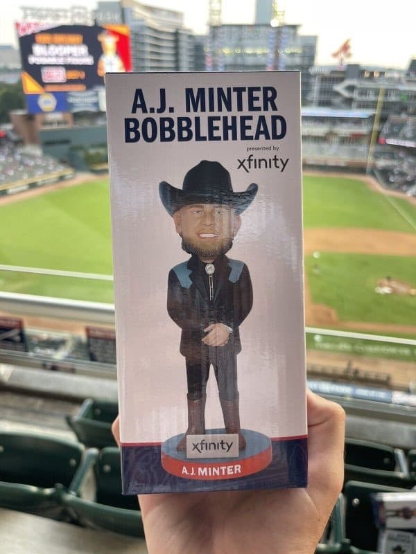 A.J. Minter bobblehead