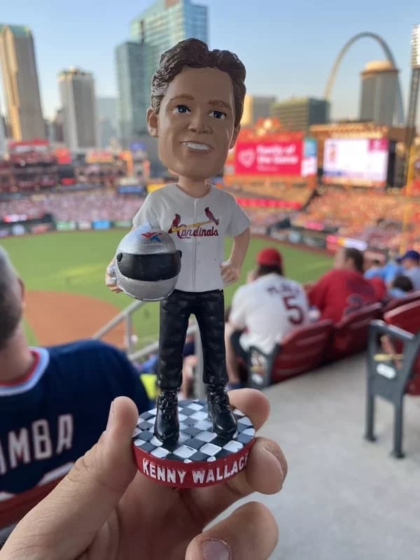 Kenny Wallace bobblehead