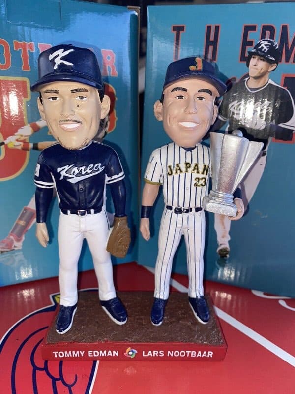 Tommy Edman & Lars Nootbaar bobblehead