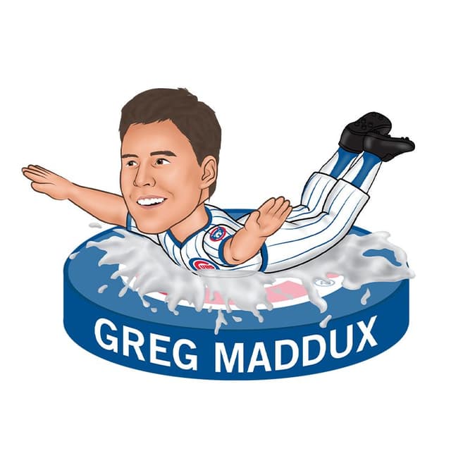 Greg Maddux bobblehead