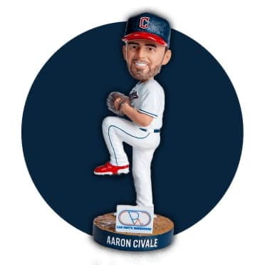 Aaron Civale bobblehead