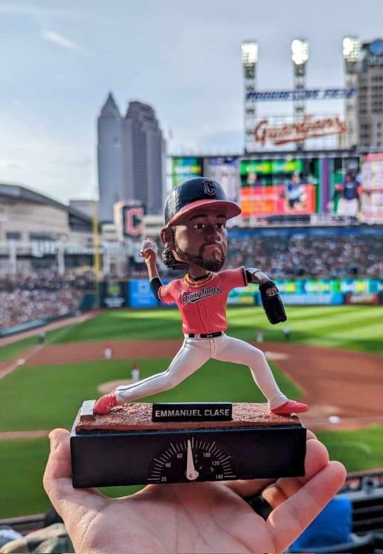 Emmanuel Clase bobblehead
