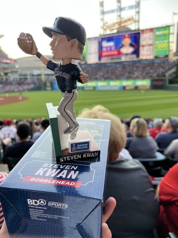 Steven Kwan bobblehead