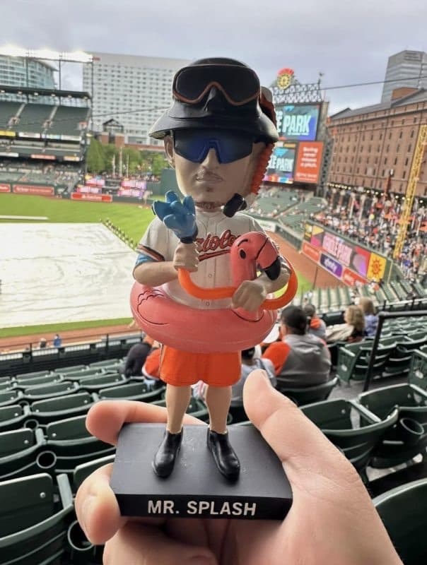 "Mr. Splash" bobblehead