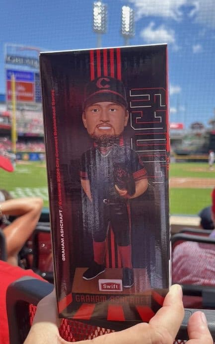 Graham Ashcraft bobblehead