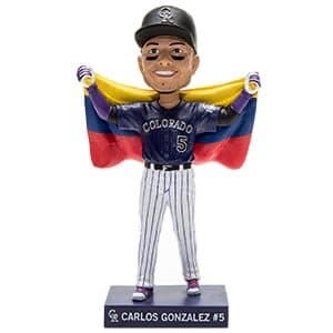 Carlos Gonzalez bobblehead