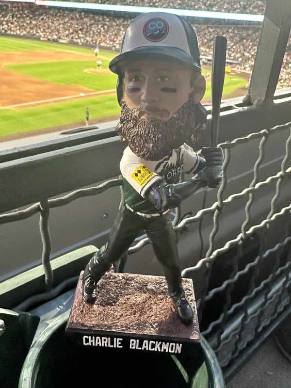 Charlie Blackmon bobblehead