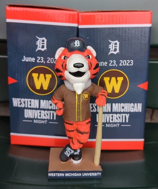 WMU PAWS bobblehead