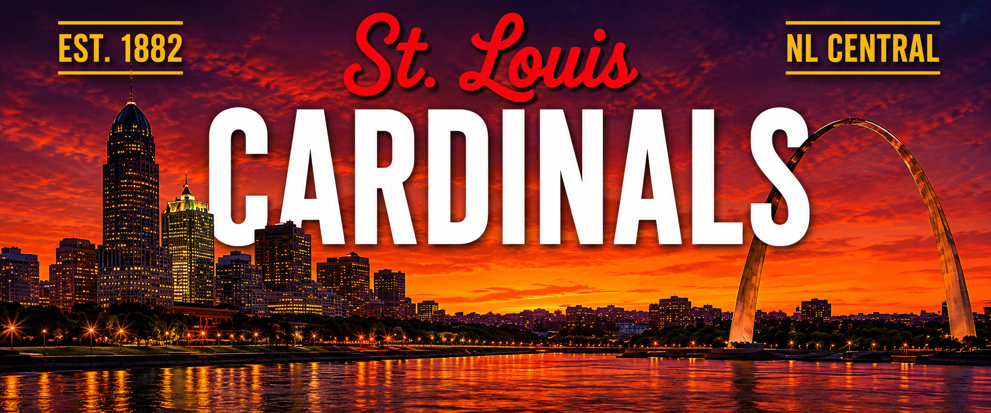 St. Louis Cardinals — established 1882, NL Central