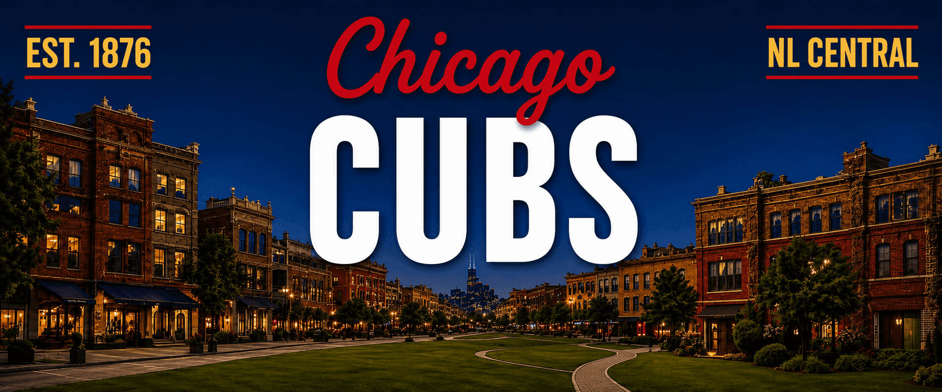 Chicago Cubs — established 1876, NL Central