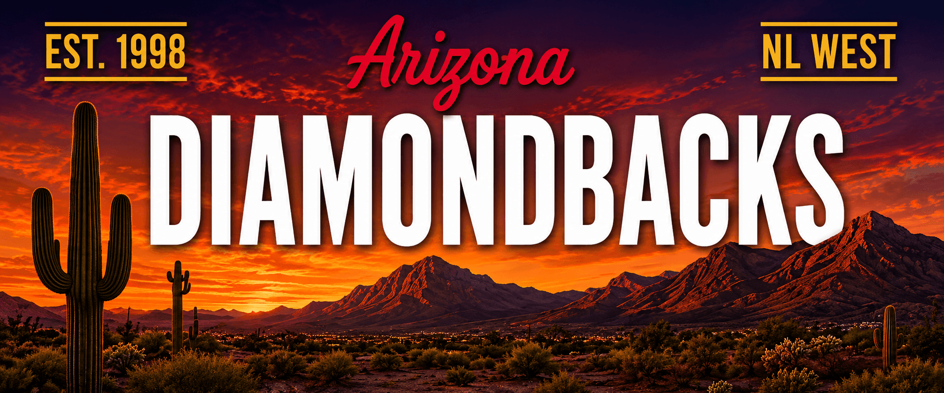 Arizona Diamondbacks — established 1998, NL West