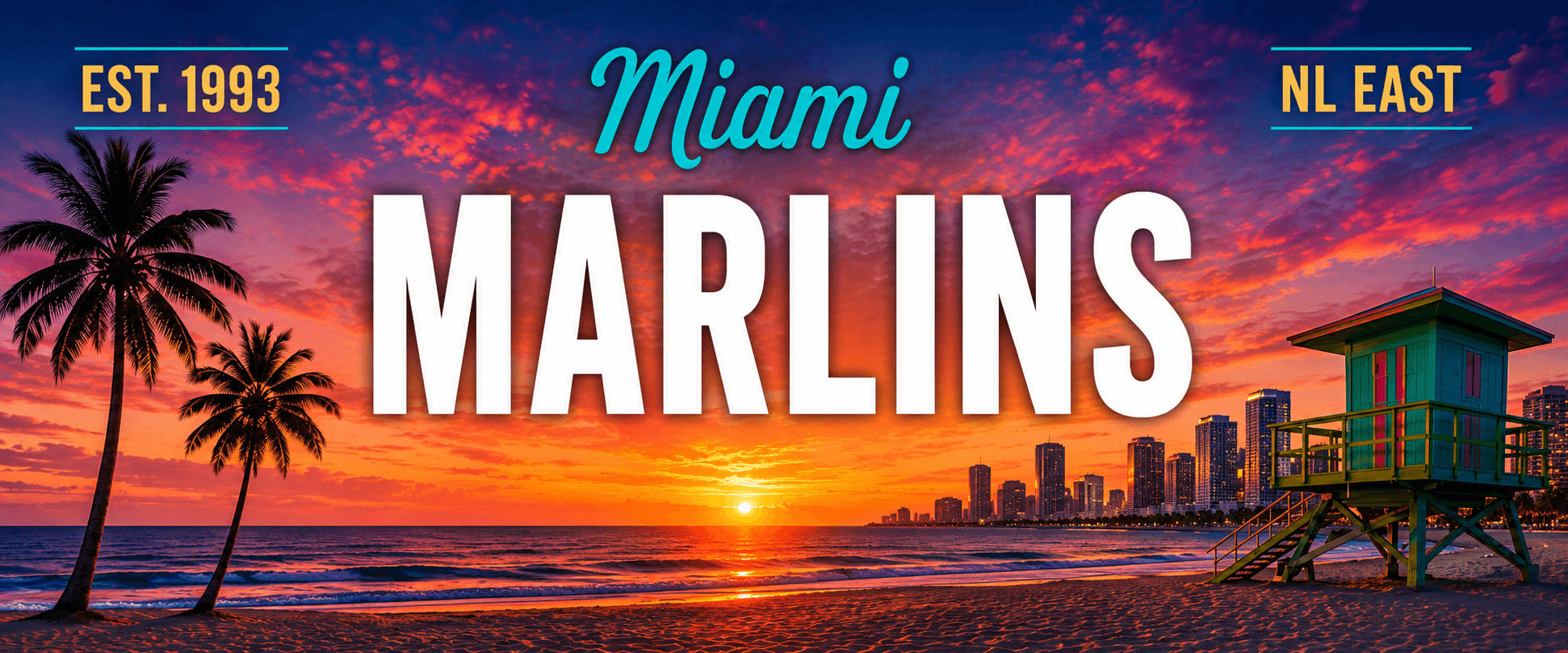 Miami Marlins — established 1993, NL East