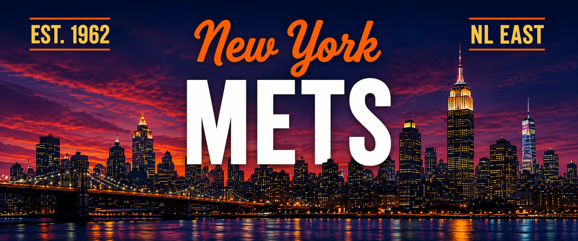 New York Mets — established 1962, NL East