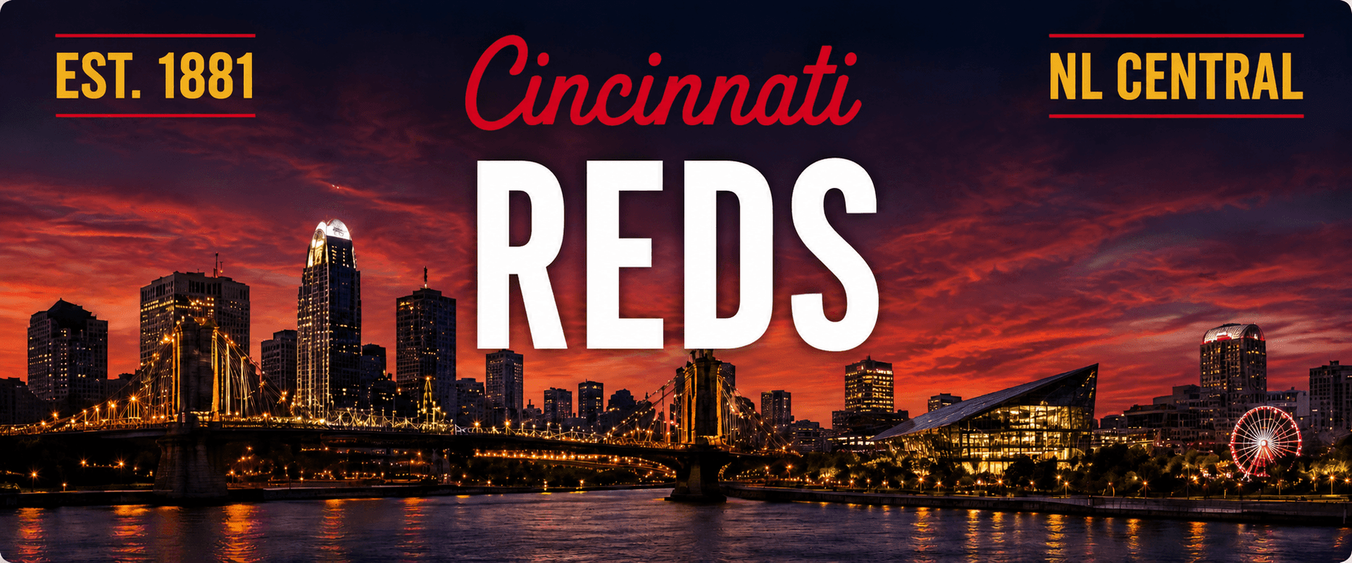Cincinnati Reds — established 1882, NL Central
