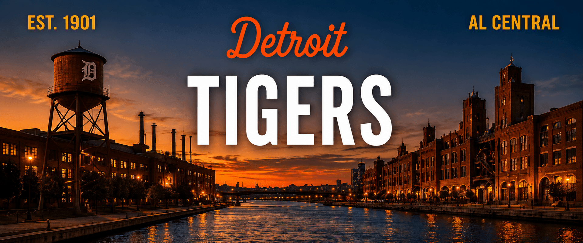 Detroit Tigers — established 1901, AL Central