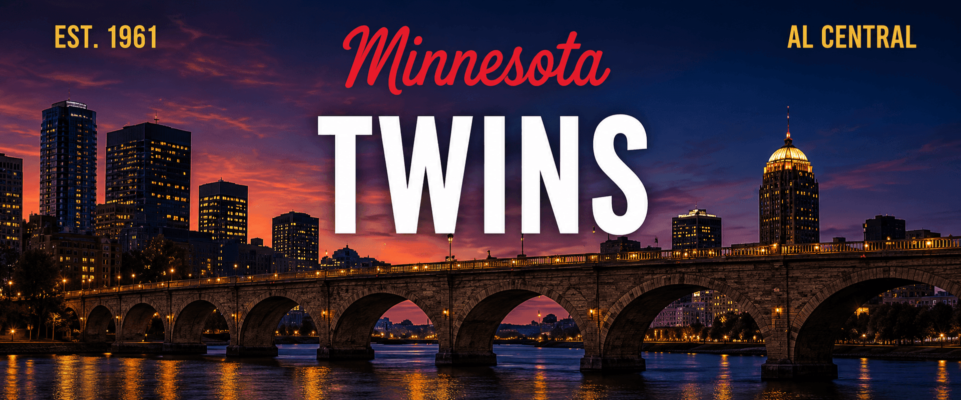 Minnesota Twins — established 1901, AL Central