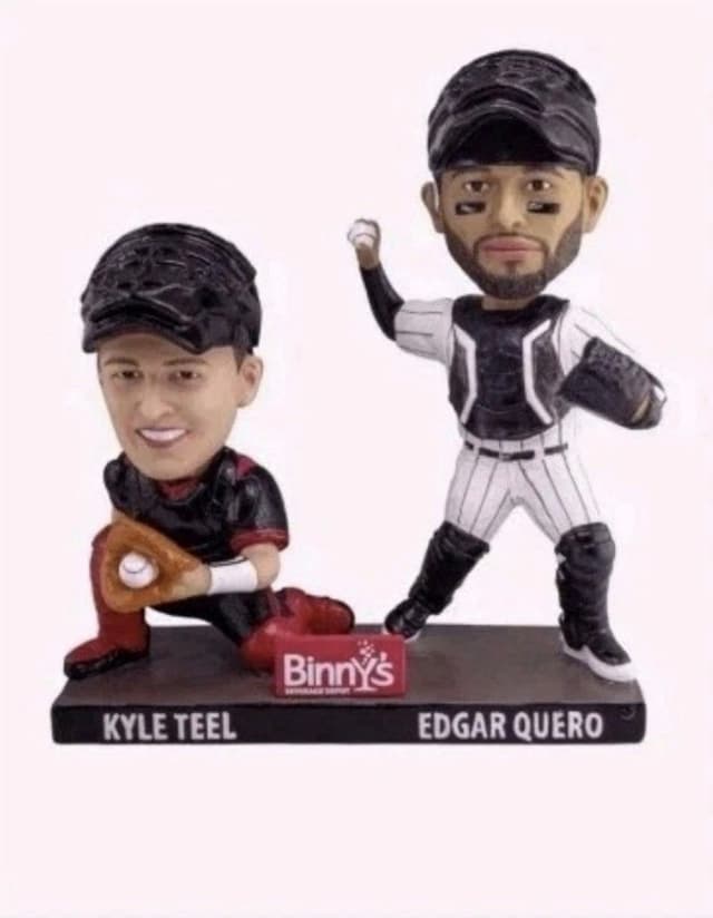 Kyle Teel & Edgar Quero bobblehead