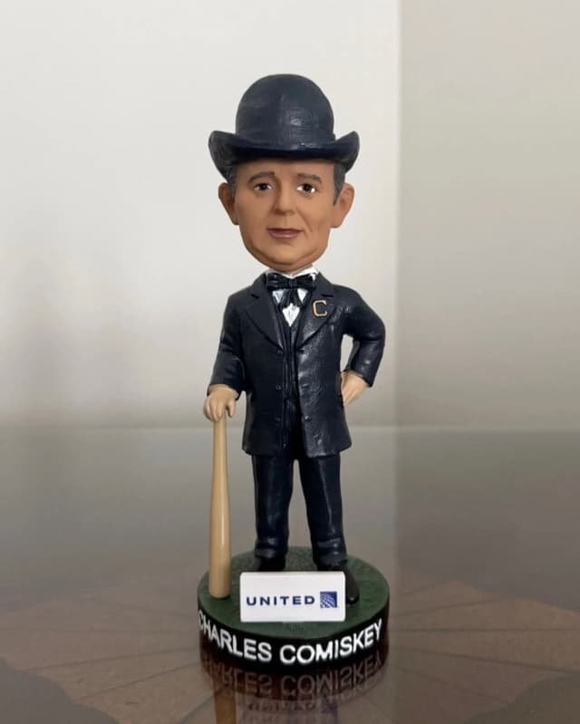 Charles Comiskey bobblehead