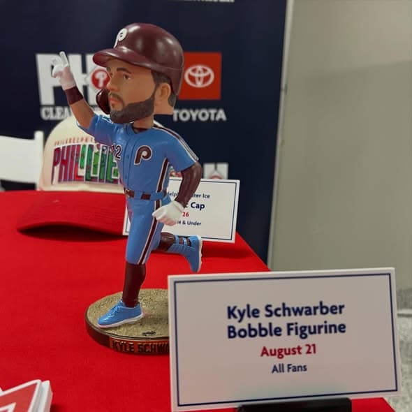 Kyle Schwarber bobblehead