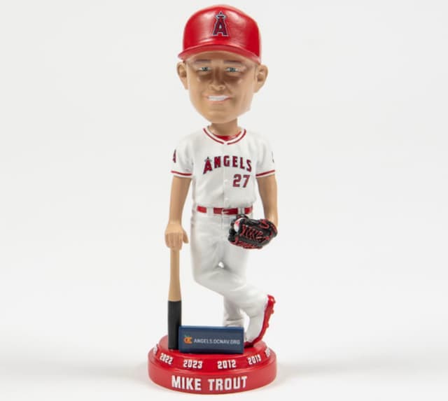 Mike Trout bobblehead