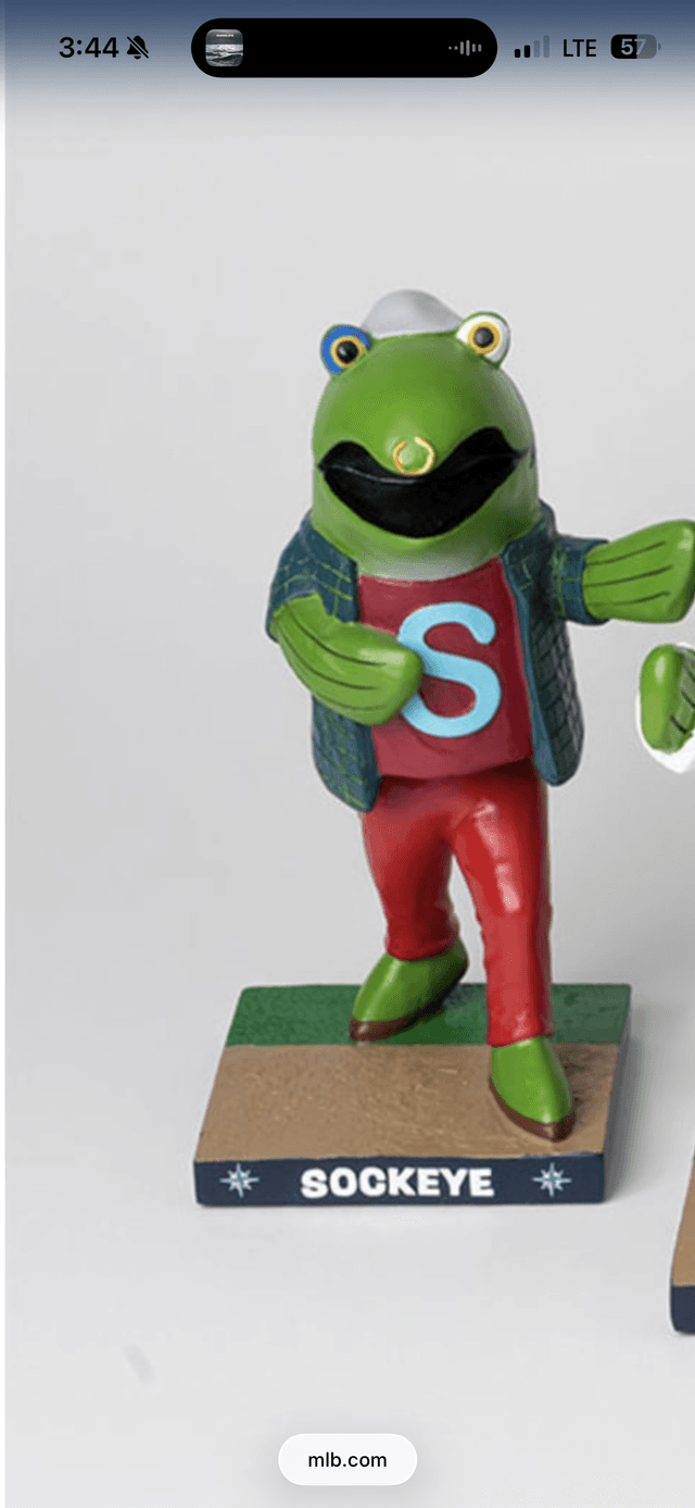Sockeye bobblehead