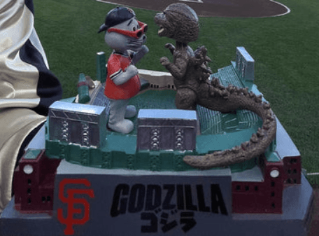Godzilla bobblehead