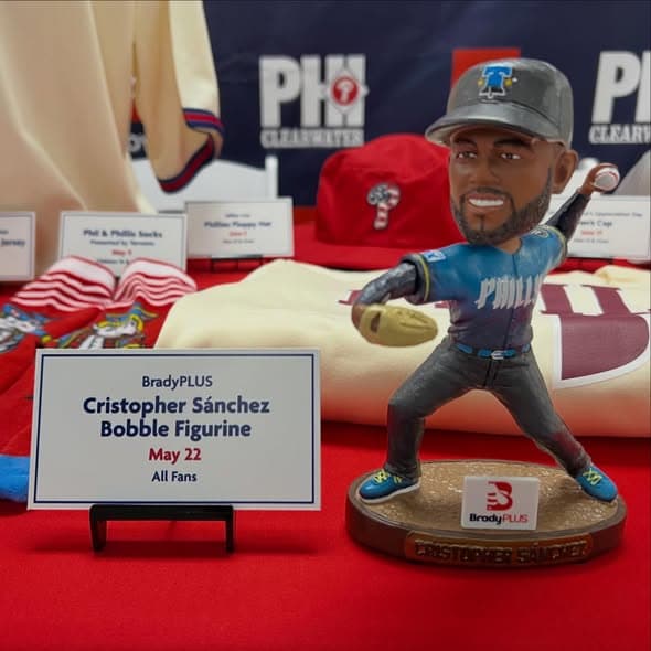 Christopher Sanchez bobblehead