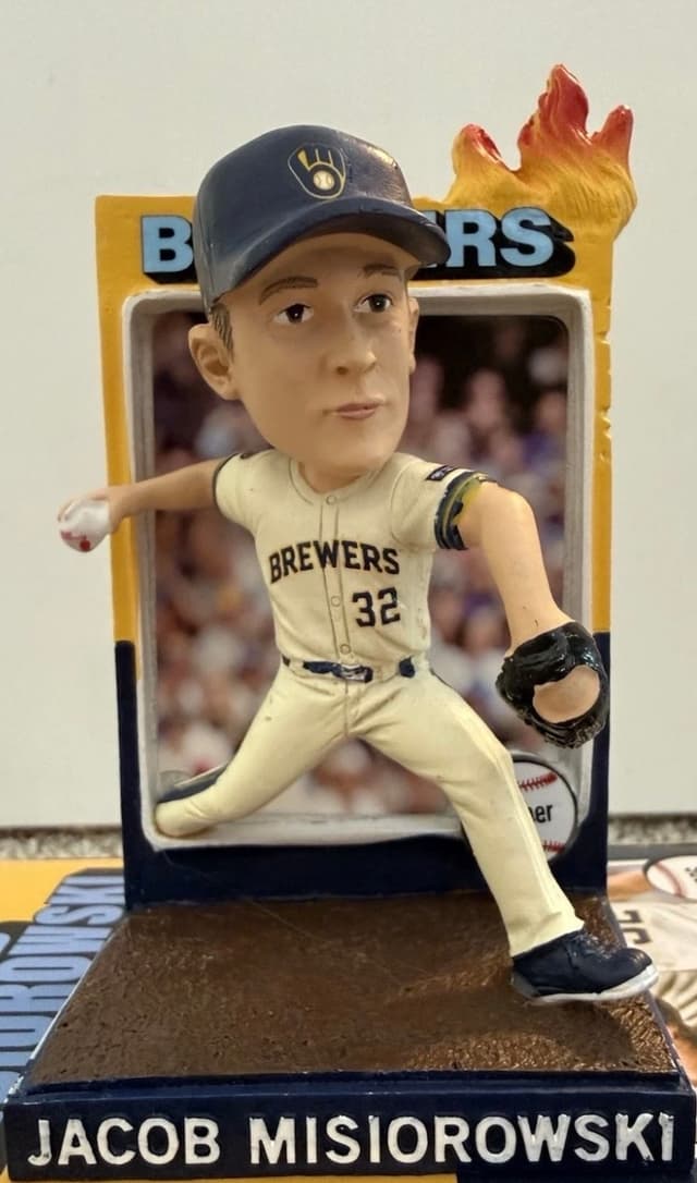 Jacob Misiorowski Baseball Card bobblehead