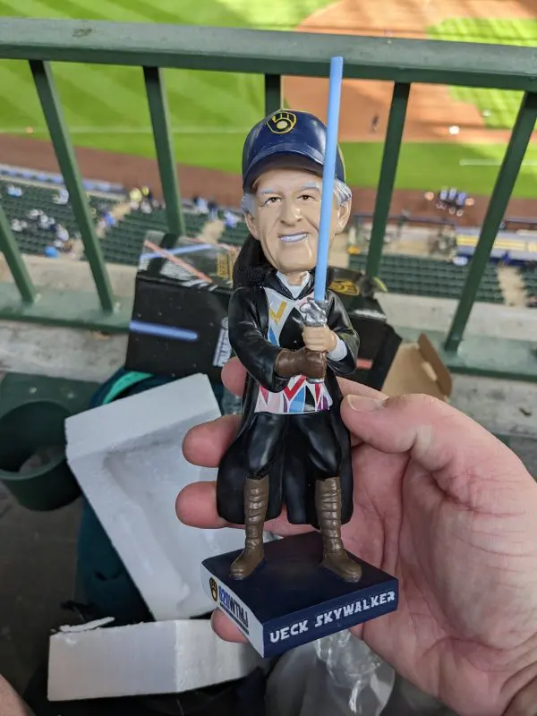 "Ueck Skywalker" bobblehead