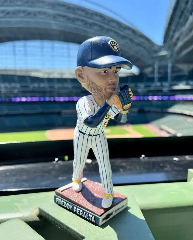 Freddy Peralta bobblehead