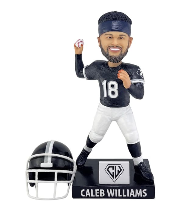 Caleb Williams bobblehead