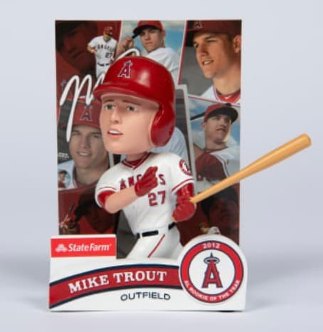 Mike Trout bobblehead