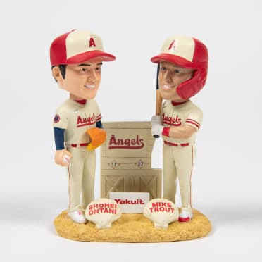 Mike Trout & Shohei Ohtani bobblehead